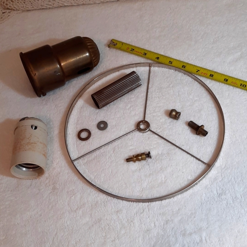 Vintage Lamp Parts